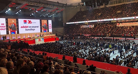 36. CHP Kurultayından Kareler