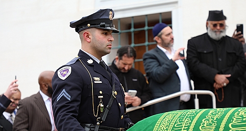 Funeral Prayer for Officer Mujahid Ramzziddin