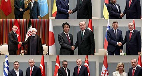 Cumhurbaşkanı Erdoğan New York'ta Liderlerle Buluştu