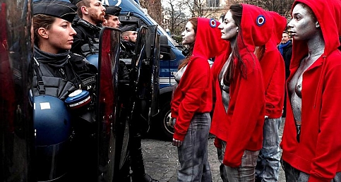 2018'in en ilginç Protestoları