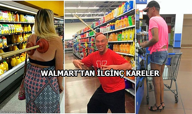 Walmart'ta İlginç Kareler