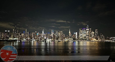 New Jersey'den Manhattan manzarası