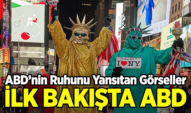ABD'nin Ruhunu Yansıtan Görseller!