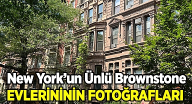 New York'un Ünlü Brownstone Evleri 