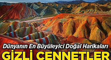 Dünya üzerinde gerçek gibi görünmeyen yerler