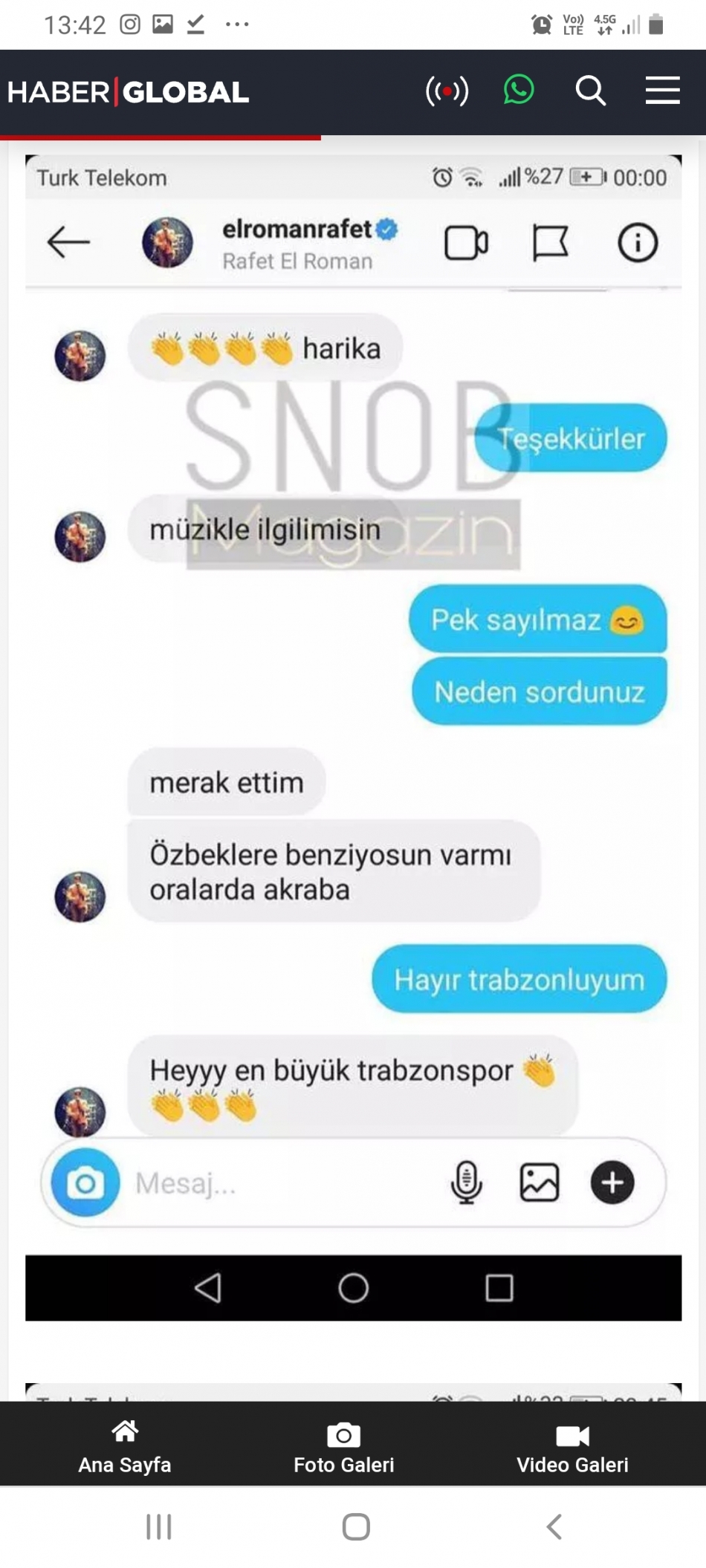 Rafet El Roman In Sule Balmak Yazismalari Yasam Www Abdpost Com Amerika Dan Haberler