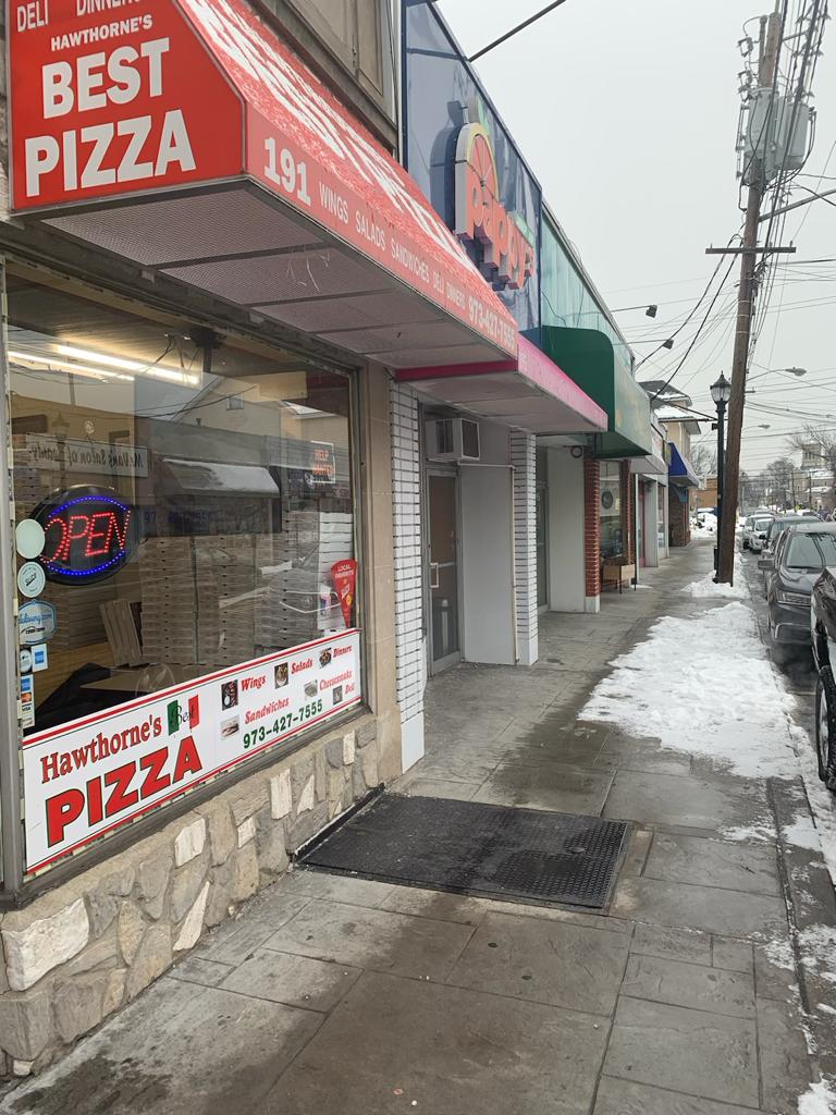 Hawthorne'da Devren Pizza Salonu USA/ABD Amerika