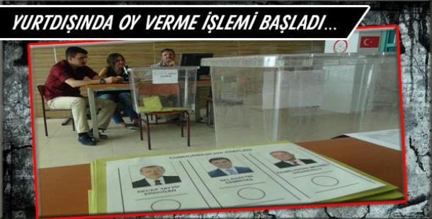 YSK Yurtdışında ağır aksak...