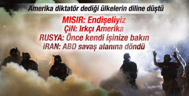 Amerika diktatör dediği ülkelerin diline düştü