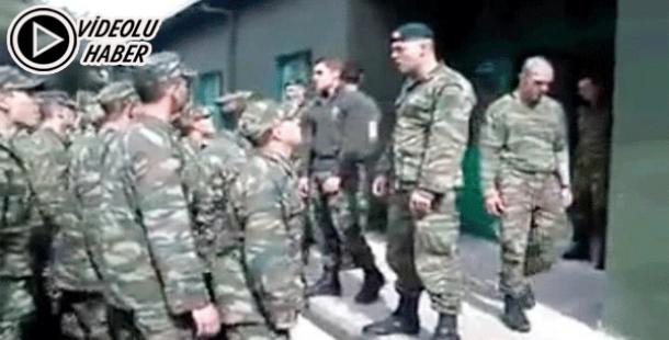 Askerlerin kin dolu marşı tepki çekti