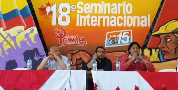 Latin Amerika seminerinde enternasyonel mücadele vurgusu