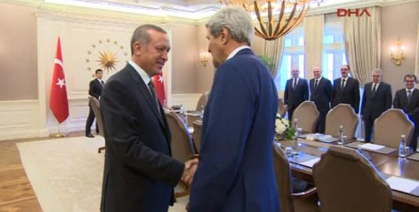 Erdoğan ve Kerry görüşmesinden çıkan sonuç