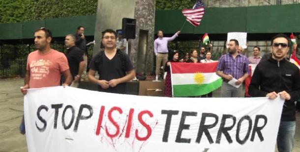 New York’ta IŞİD Protestosu