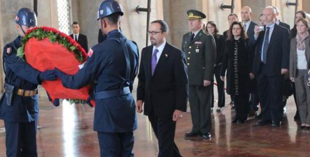 Bass'tan Anıtkabir'e ziyaret