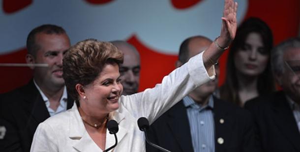 Brezilya'da zafer Dilma Rousseff'in
