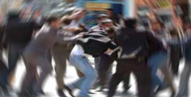 Şanlıurfa'da Amerikalılara Suriyeli dayağı