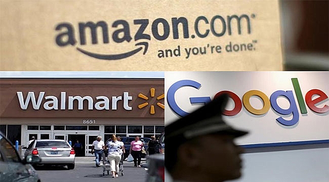 Google ve Walmart Amazon'a Karşı Birleşti