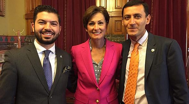 Iowa'nın Kadın Valisi Sözde Ermeni Soykırımını kabul etti