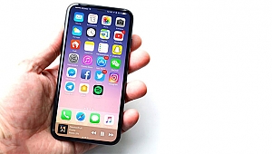Iphone 8 de 3D yüz tarama sistemi