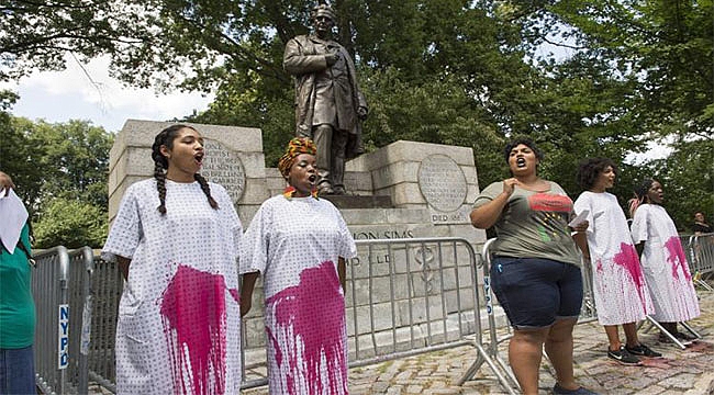 Jinekoloji'nin Babası Marion Sims Protestosu