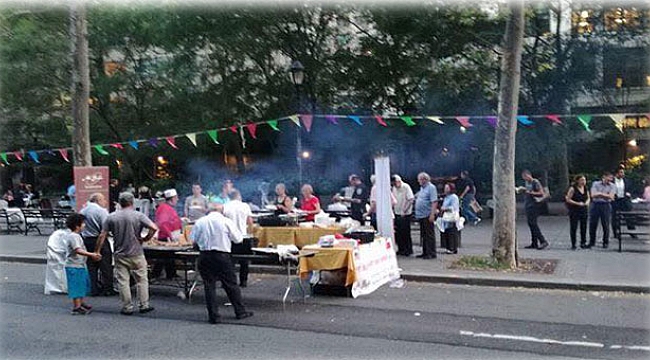 New York Sokaklarında Kebap Keyfi