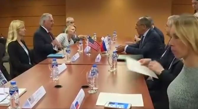 Tillerson ve Lavrov Yaptırım Bölgesinde