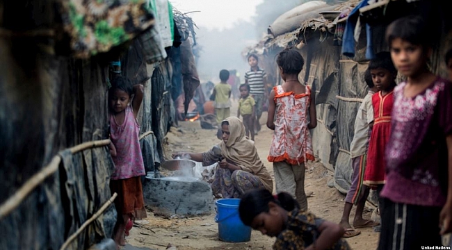‘60 Bin Arakanlı Müslüman Bangladeş’e Sığındı’