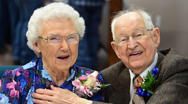 75 yıldır evli olan Irma ve Harvey'nin kasırga şaşkınlığı