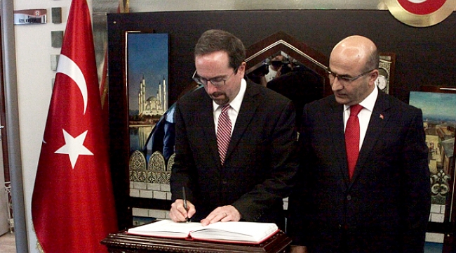 ABD Büyükelçisi John Bass Adana'da