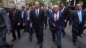 Ali Baba Bakan Çavuşoğlu'nu Ağırladı