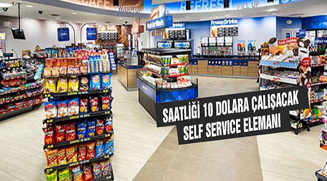 Benzincide Self Servis Elemanı Aranıyor