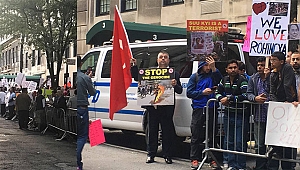 Burma'da Yaşanan Katliamlar Protesto Edildi
