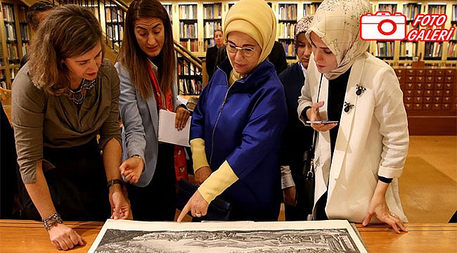 Emine Erdoğan, New York Public Library'de