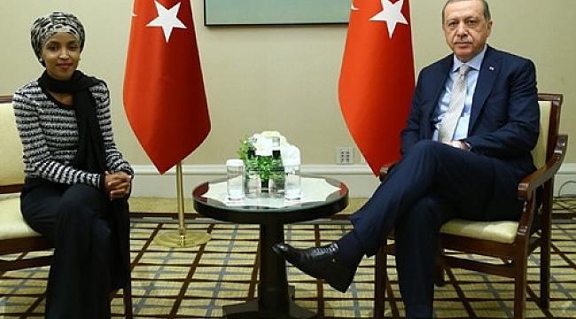 Erdoğan Minnesota Temsilcisi Omar'i Kabul Etti