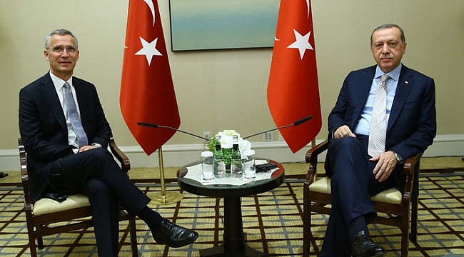 Erdoğan NATO Genel Sekreterini Kabul etti
