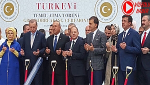 Erdoğan Türkevinin temelini attı