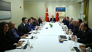 Erdoğan Yahudi Kuruluş Temsilcileri ile Görüştü
