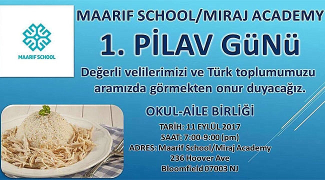 Maarif Okulunda Pilav Günü