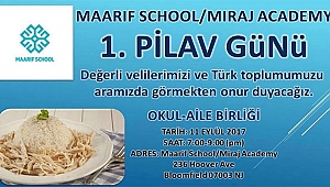 Maarif Okulunda Pilav Günü