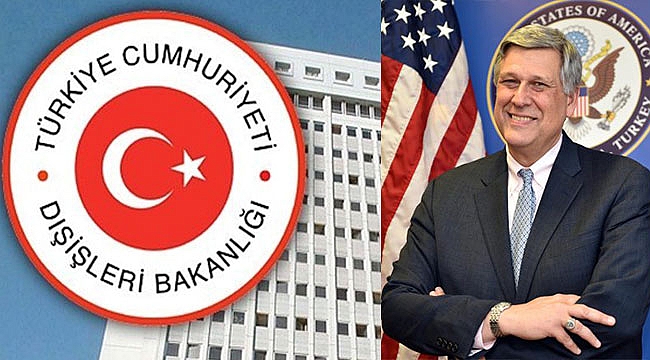 ABD'nin büyükelçilik müsteşarı Dışişleri'ne çağrıldı