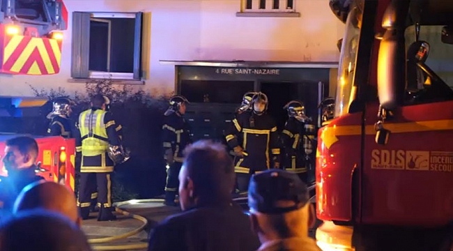Fransa'da Yangın ile ilgili Açıklama