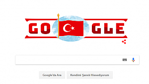 Google'da Türk Bayrağı Doodle