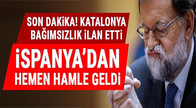 Katalonya Bağımsızlığına İspanya'dan Jet Yanıt