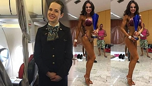 THY Hostesi Bikini Şampiyonasında