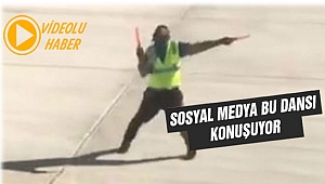 Uçuş görevlisinin dansı sosyal medyada rekor kırdı
