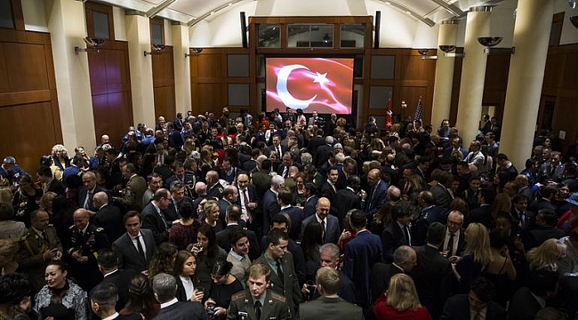 Washington Büyükelçiliğinde Cumhuriyet Resepsiyonu