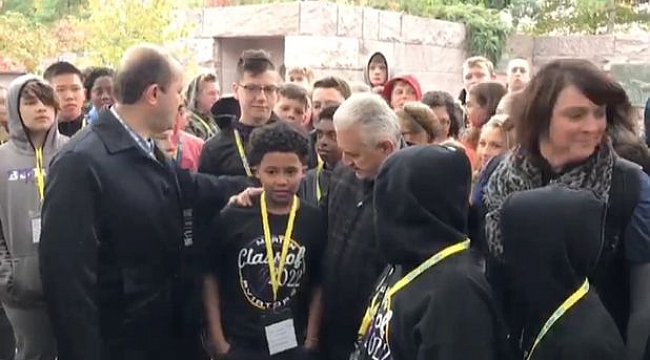 Binali Yıldırım Öğrencilerle Biraraya Geldi