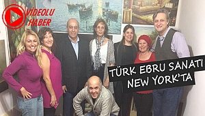 Hümeyra Etike New York'ta Ebru Sergisi Açtı