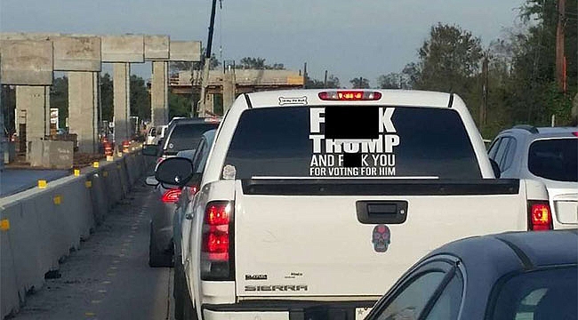 F....K Trump Fotoğrafına Hapis Cezası