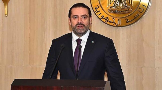 Hariri'den 'Görevimin başındayım' açıklaması